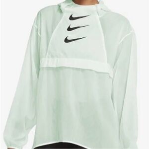 NIKE Running division size small women swoosh rain jacket